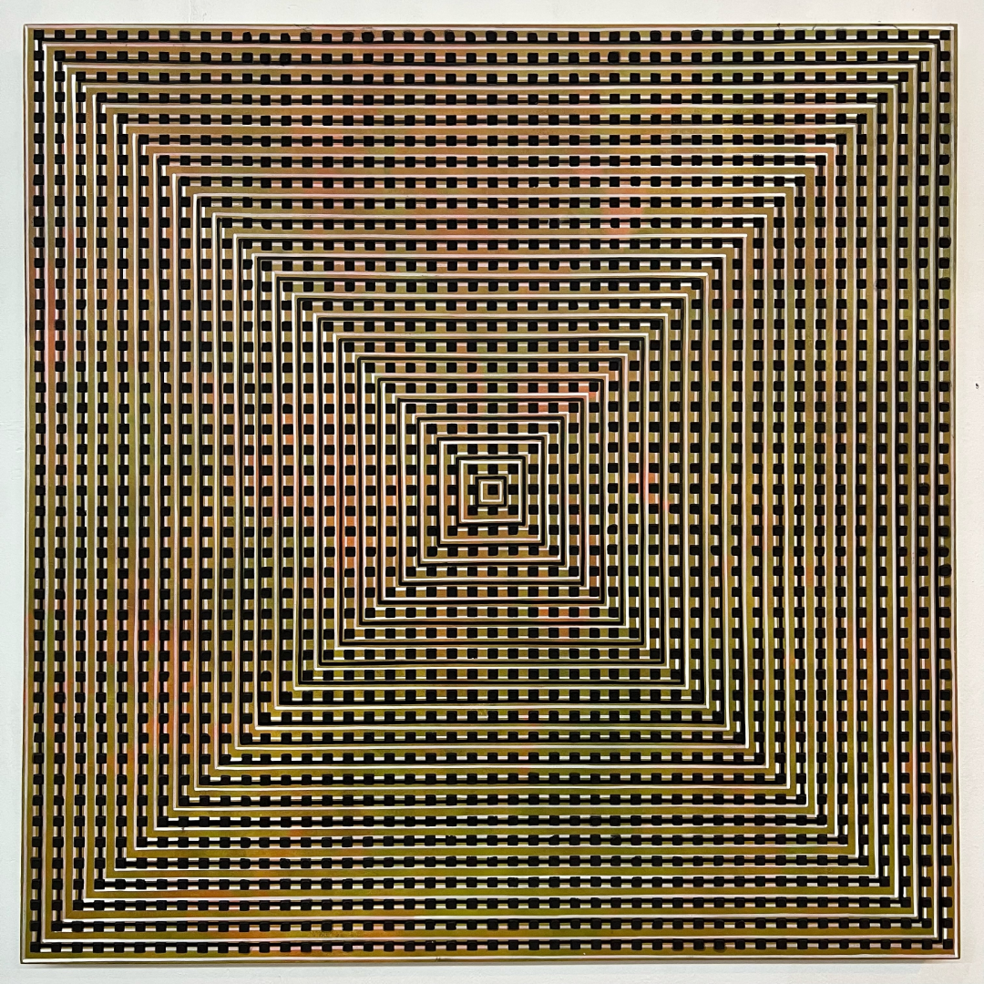 Concentric Squares (Tangerine)